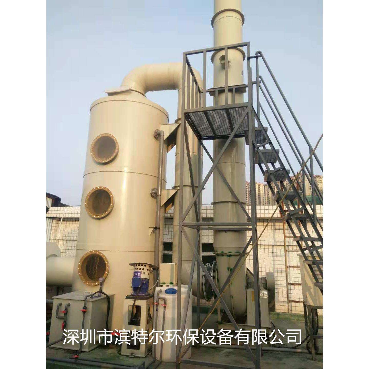 喷淋废气净化系统有机废气成套处理设备系统