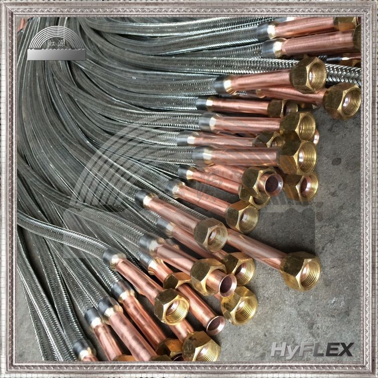 铜纳子索母锁母空调软管 空调金属软管 蒸发器避震软管 螺纹连接