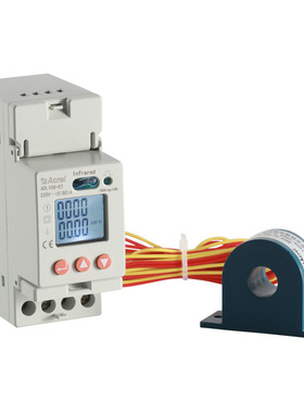 安科瑞输入100A互感器接入单相电能仪表DDSD1352-CT 单相二次接入