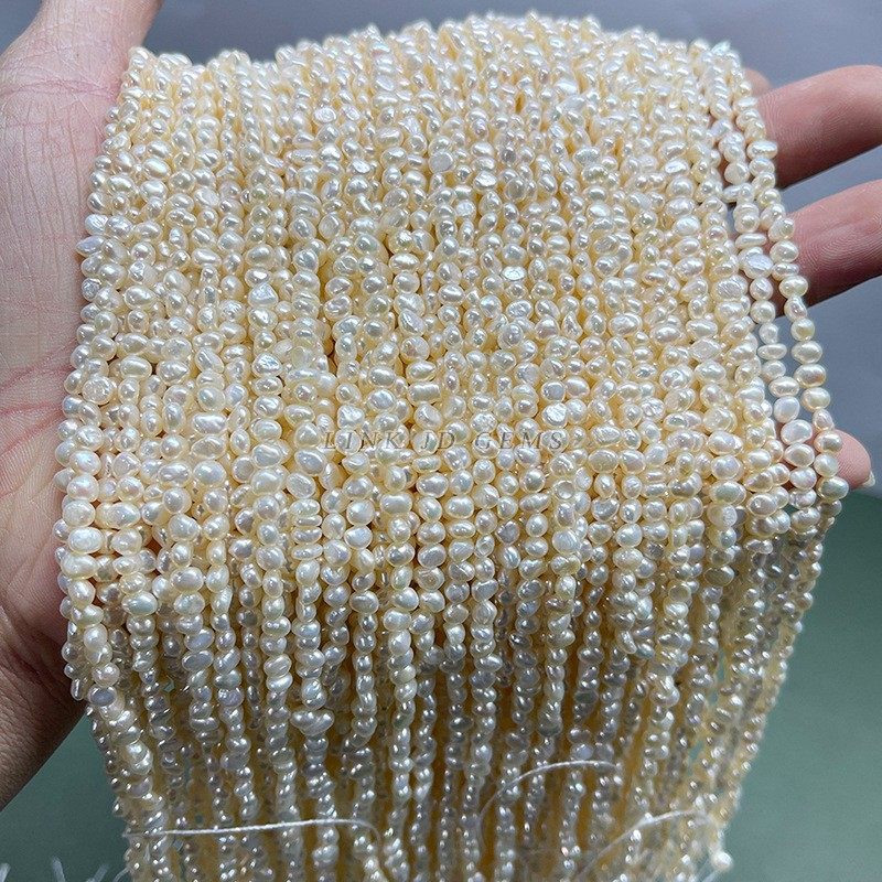 3-4mm天然淡水珍珠两面光横孔小珍珠散珠diy饰品服饰配件现货,珠宝/钻石/翡翠,颈饰,淘宝优惠券,粉丝福利购,淘宝优惠卷