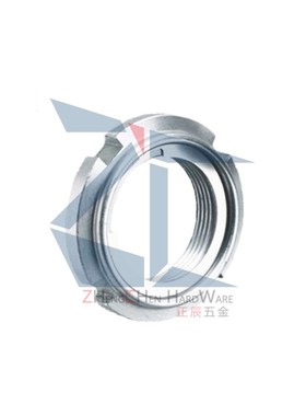 不锈钢精密U型螺帽FUN00SUS系列金属自锁螺母开槽式锁紧螺母