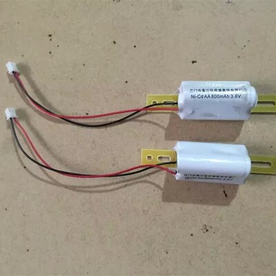 消防应急灯双头灯照明灯应急吸顶灯充电电池组AA3.6V800mAh品字
