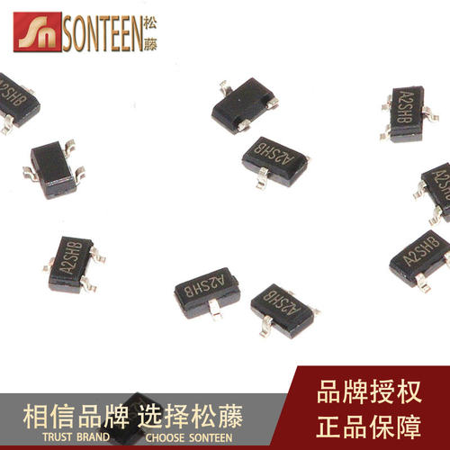 松藤|SI2302 A2SHB SOT23 2.5A/20V N沟道场效应管(100个)