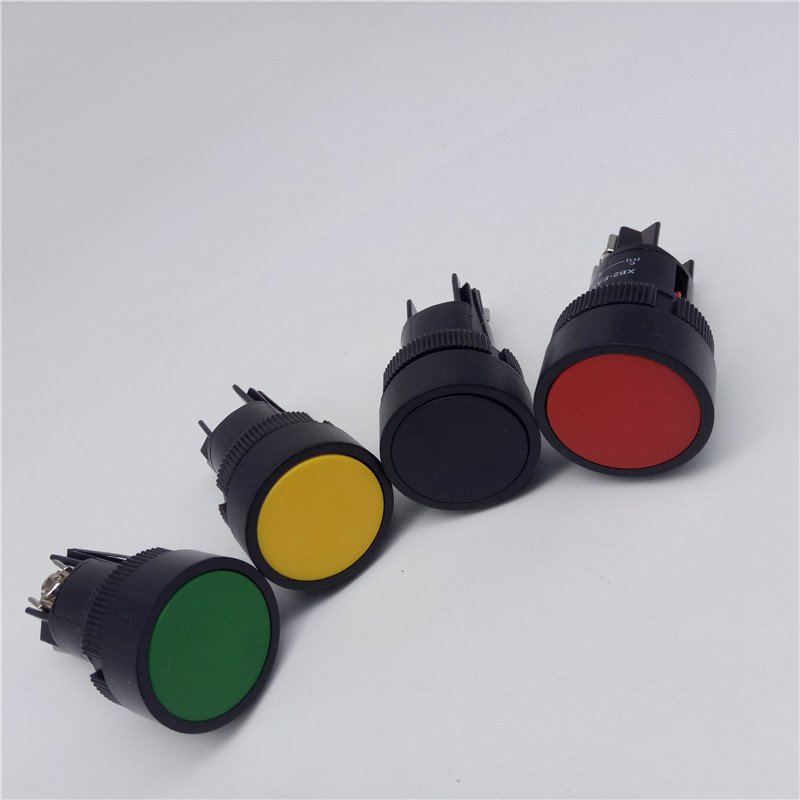 22mm自锁复位点动经济型按钮开关XB2-EA131 142 ZB2-BE101C 102C