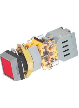 天博按钮 LAY39A-11DF 带灯方钮 启动按钮开关 螺丝固定型