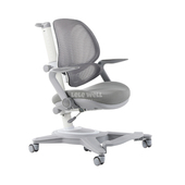 儿童学习椅带脚踏小学生座椅写字成长椅单靠背椅小孩作业椅子家用