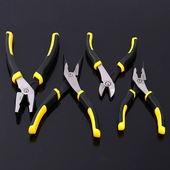 欧克省力老虎钳尖嘴钳斜口钳平口钳多功能电工钳6寸8寸钢丝钳钳子