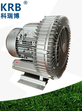 2PB810H17 380V5.5KW高压旋涡气泵 电镀吹水干燥用低噪音涡流风机