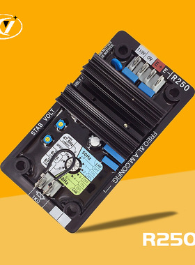 R250 AVR 交流无刷柴油发电机配件自动励磁调压稳压板 电压调节器