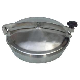 直销不锈钢常压快开人孔壁挂炉钢制焊接式