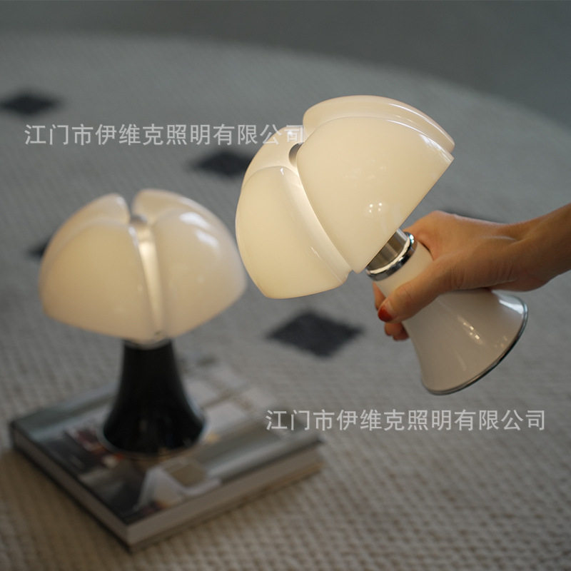 意式极简触摸调光充电氛围台灯