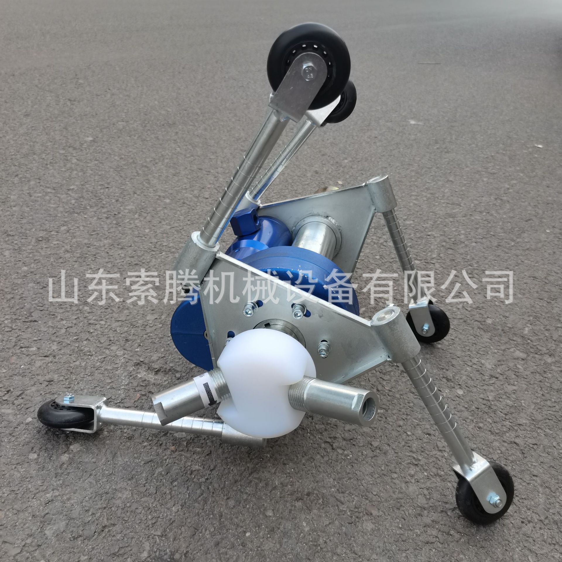 管道内壁喷砂器打磨钢管喷砂旋转喷砂枪头喷涂器内孔喷沙除锈机器