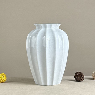 陶瓷花瓶中式复古简约高级感室内插花民宿装饰品客厅桌面花器摆件