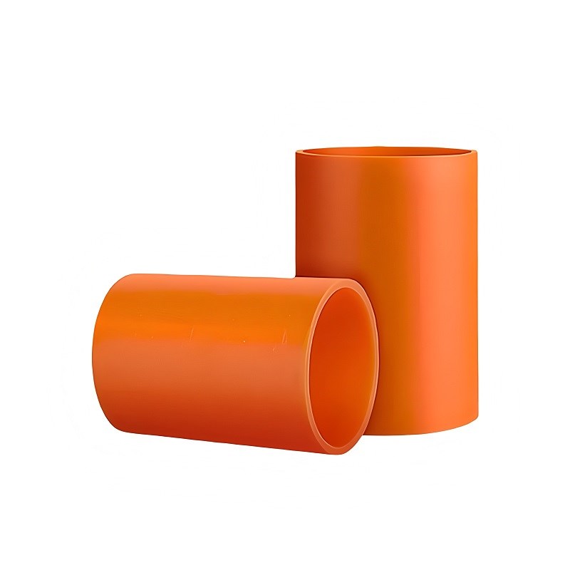 mpp电力管110 160cpvc电缆管25 32 50pe盘管白管料强电穿线管