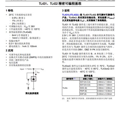 全新原装TL431AI TL431AILPR TL431A1 TO-92电压基准芯片进口现货