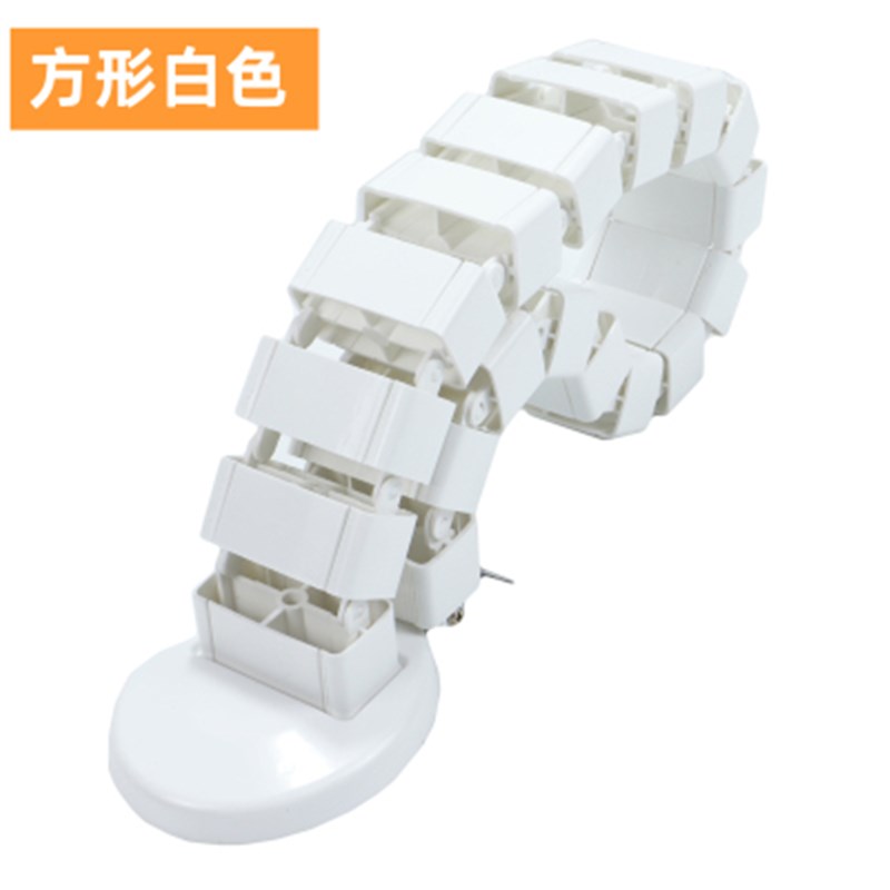 加厚蛇形管办公桌底穿线管走线槽藏电线蛇形管会议桌圆形走线管