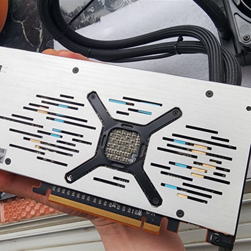 VEGA64/56/FE公版风冷水冷改造散热降温用供电电感导热硅胶片垫片图片