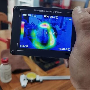 OV2640 MLX90640 热红外成像 热像仪 非接触温度探测 电器测温