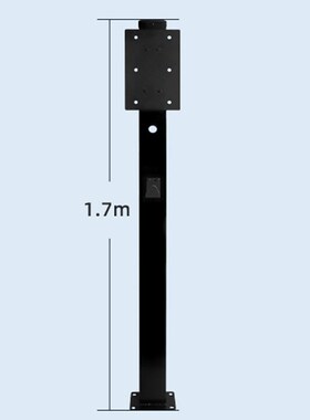【镀锌】极狐 阿尔法T5专用充电桩立柱支架保护箱新能源汽车户外
