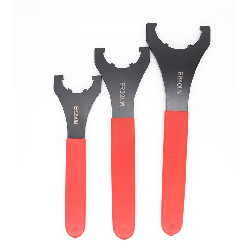 ER加硬扳手数控刀柄螺母ER8 11 16 20 25 32 40UM A C M型APU扳手