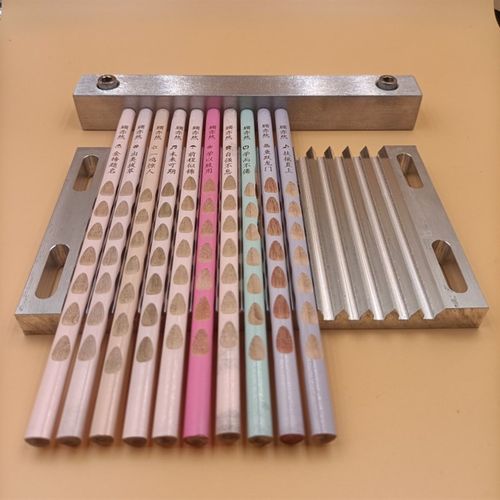 厂家直播打标机铅笔刻字r模具激光雕刻机模板洞洞笔固定卡具铅笔