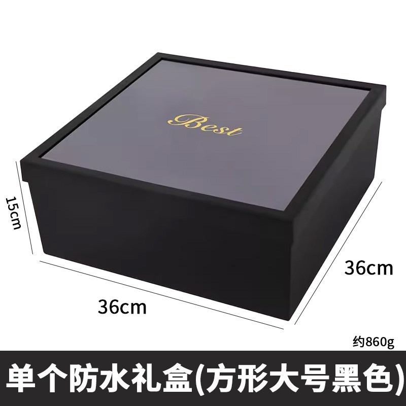 网红心形透明镂空开窗大号鲜花玫瑰水果包装送朋友礼物礼盒空盒子图片