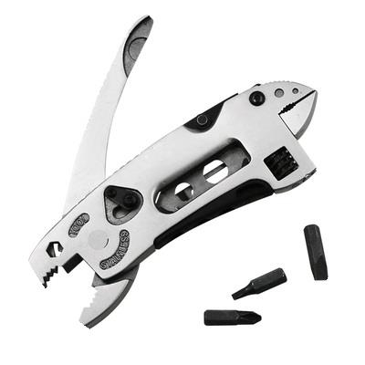 户外多功能扳手 多功能可携式工具剪钳刀螺丝 摺叠活动扳手工具组