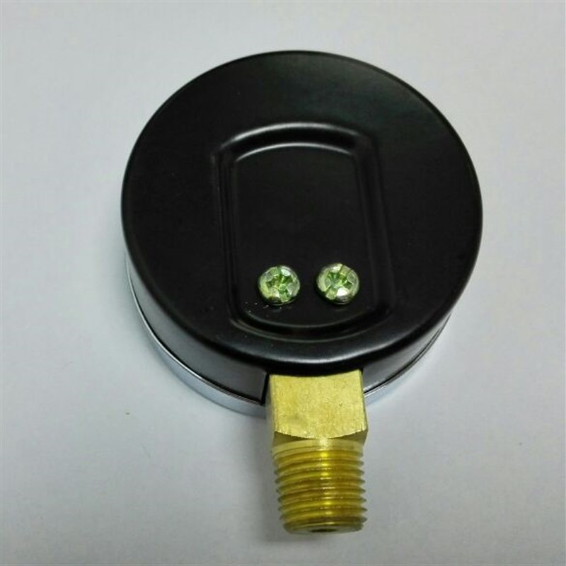 压力表 100psi 7kg/cm2 直径60mm_61mm Y-60 径向 ZG1/4 黑壳