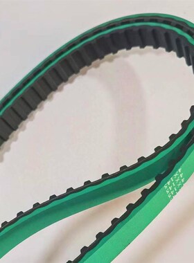 包邮现货旋盖机工业皮带4*145个齿加厚绿色橡胶同步带 紧盖机带