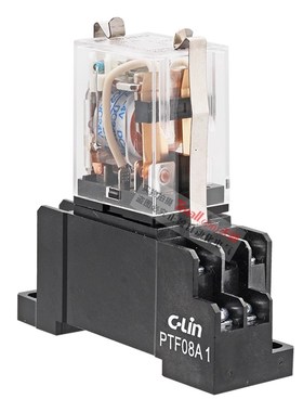 正品欣灵C-Lin小型LY2中间继电器HHC68A-2Z DC24V JQX-13F AC220V