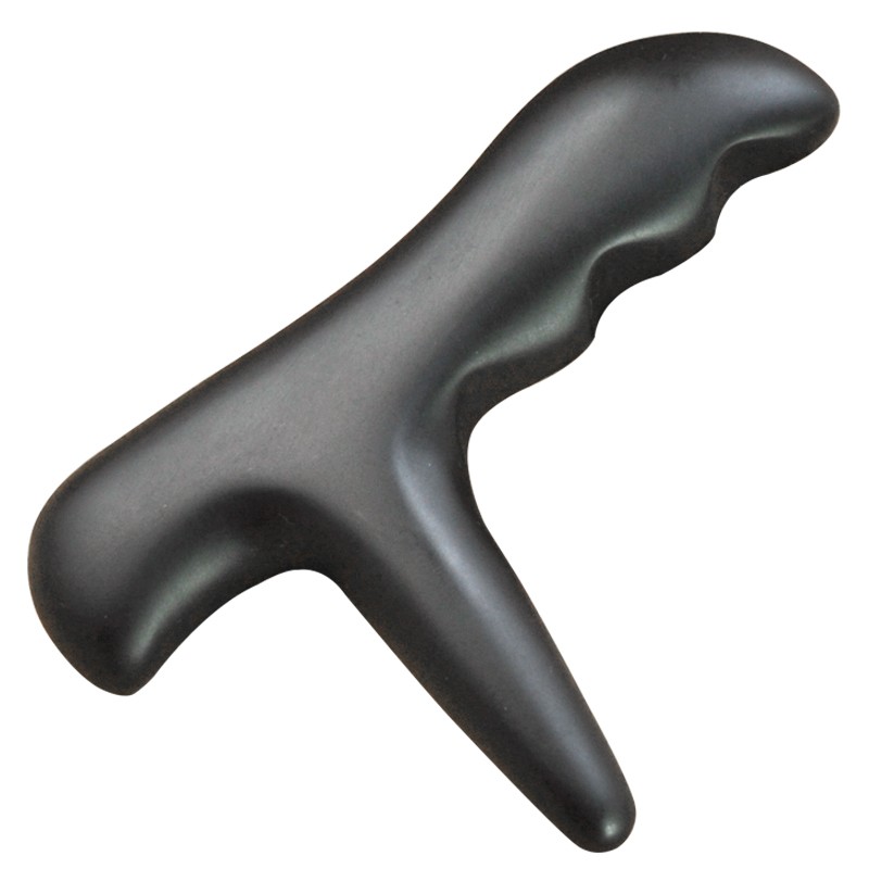 泗滨砭石按摩脚底按摩器足疗穴位点穴棒手指足底按摩棒手按家用