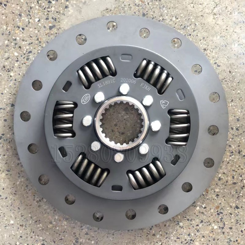 远山犀牛X90/95/105/120/125轮式挖机配件 双离合器片压盘减震器