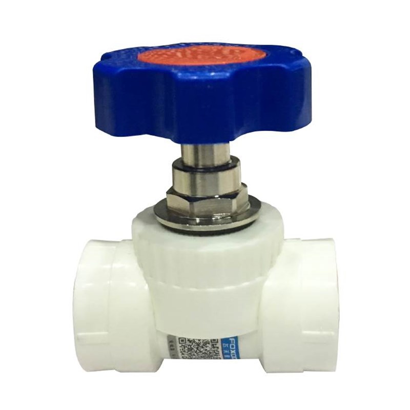 单双内丝升降式截止阀闸阀4分20 6分25 1寸32ppr水管配件阀门阀芯