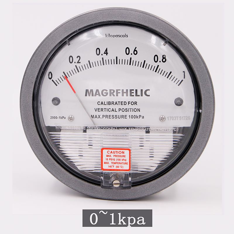 天恩微压差表差压表空气洁净室微压计中效风压表正负压病房表养殖