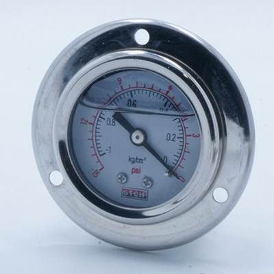 轴向带边真空耐震防震压力表负压表YNZ-40上海天川仪表STCIF抗震