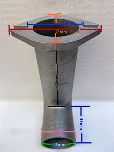 高压风机配件.旋涡气泵铝接头.吸料机接头.内牙法兰.进风口网罩.