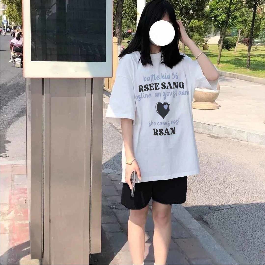 2026新款夏季上衣装女学生韩版宽松盐系短袖t恤ins潮bf上衣女潮