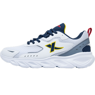 特步运动鞋网面透气缓震跑步鞋