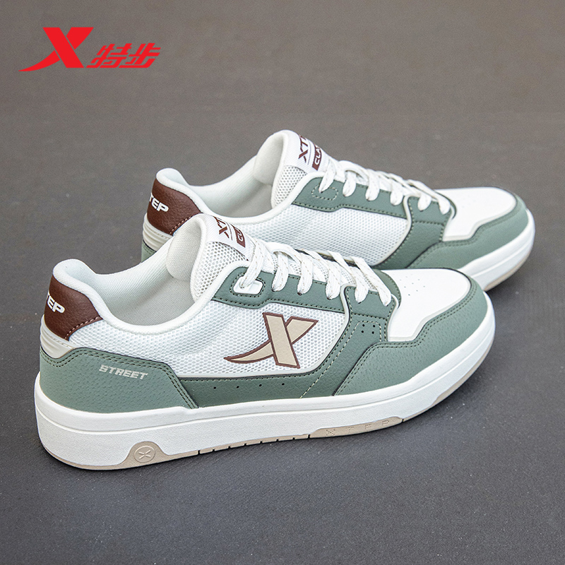 特步官方旗舰店新款板鞋空军一号