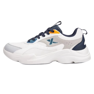 特步运动鞋男春季2026新款官方旗舰正品跑步鞋青少年皮面老爹潮鞋