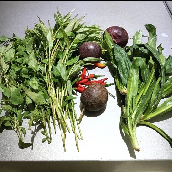 百香果金盖芫荽香柳米辣5种组合傣味百香果煮鱼冲鸡脚佐料现货