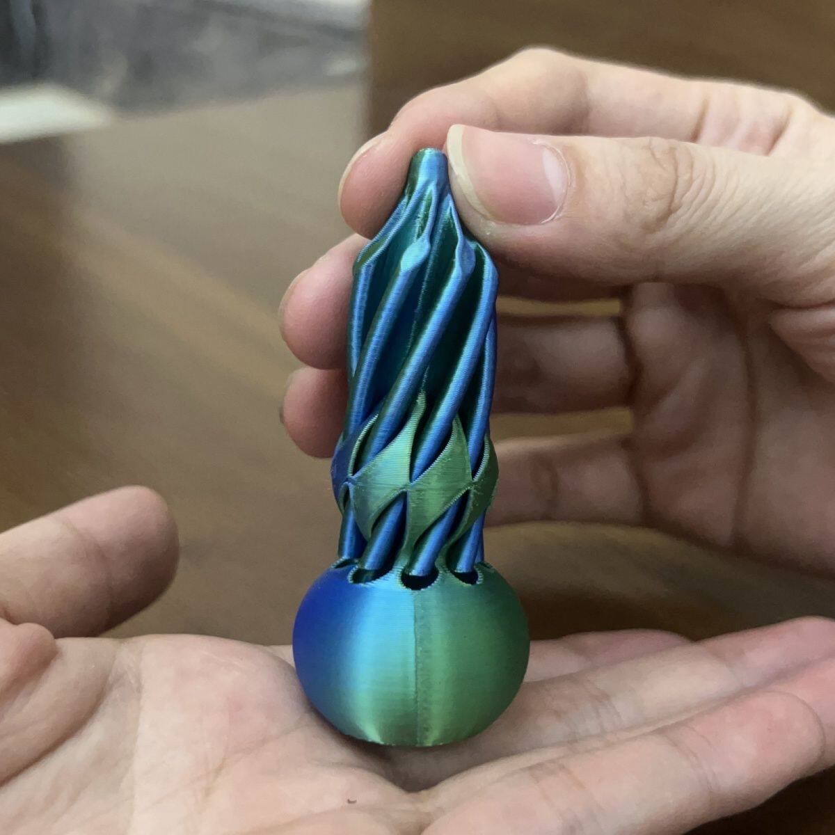 打印螺旋葫芦摆件儿童夜市热销礼物冬季旋转解压葫芦玩具