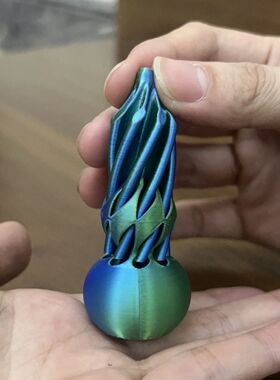 打印螺旋葫芦摆件儿童夜市热销礼物冬季旋转解压葫芦玩具
