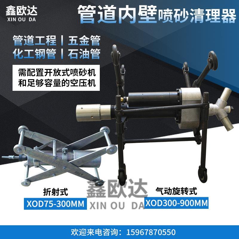 喷砂枪 内壁喷枪 管道除锈喷枪 内壁喷砂器 喷砂枪头 喷砂罐喷枪