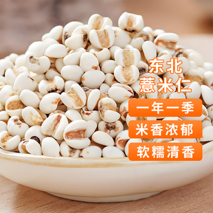 一把锄头东北薏米新货农家自种家用五谷杂粮粗粮薏仁米红豆薏米茶