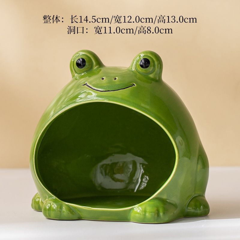 大号陶瓷躲避窝陶罐鱼虾繁殖鱼缸水族箱创意布景全套装饰造景摆件