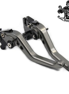 适用SYM三阳gTL500改装件前后刹车拉杆Maxsym400i配件手柄牛角把