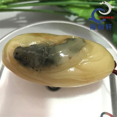 寿山石手件 国石真品 r巧色芙蓉冻石 牛扭转乾坤手把件【裕和轩】