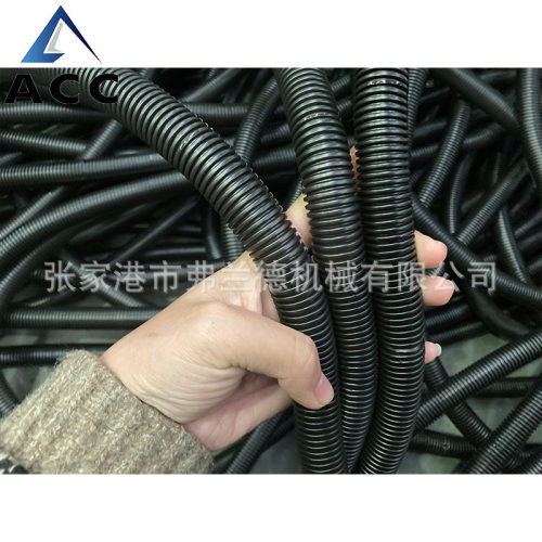 可定制高速PE单壁波纹管穿线管成型机设备生产线