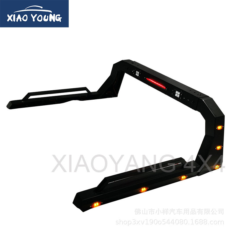 通用订置防翻架带LED灯侧边配黄色小LED灯适配HiluxRangerDMAX